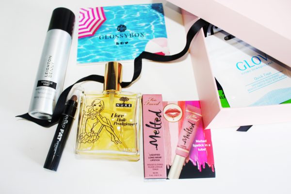 Glossy Box July 2016 Product Review