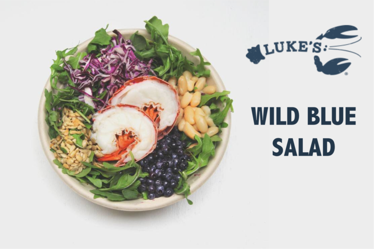 Luke’s Lobster Wild Blue Salad Is a Medley for Your Tastebuds
