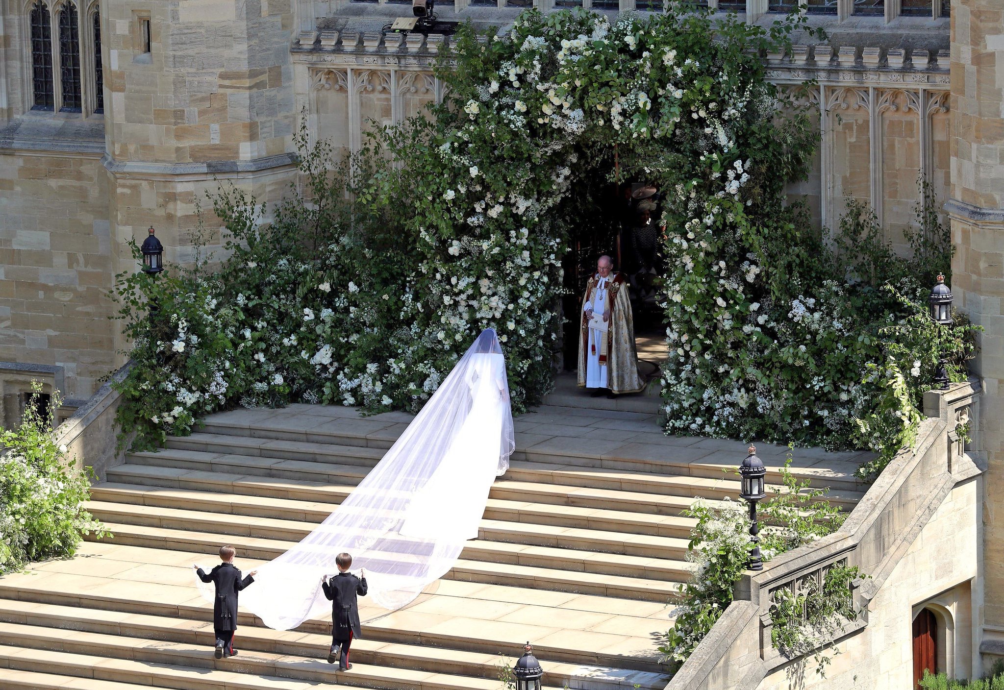 Meghan Markle Wears Givenchy Wedding Dress