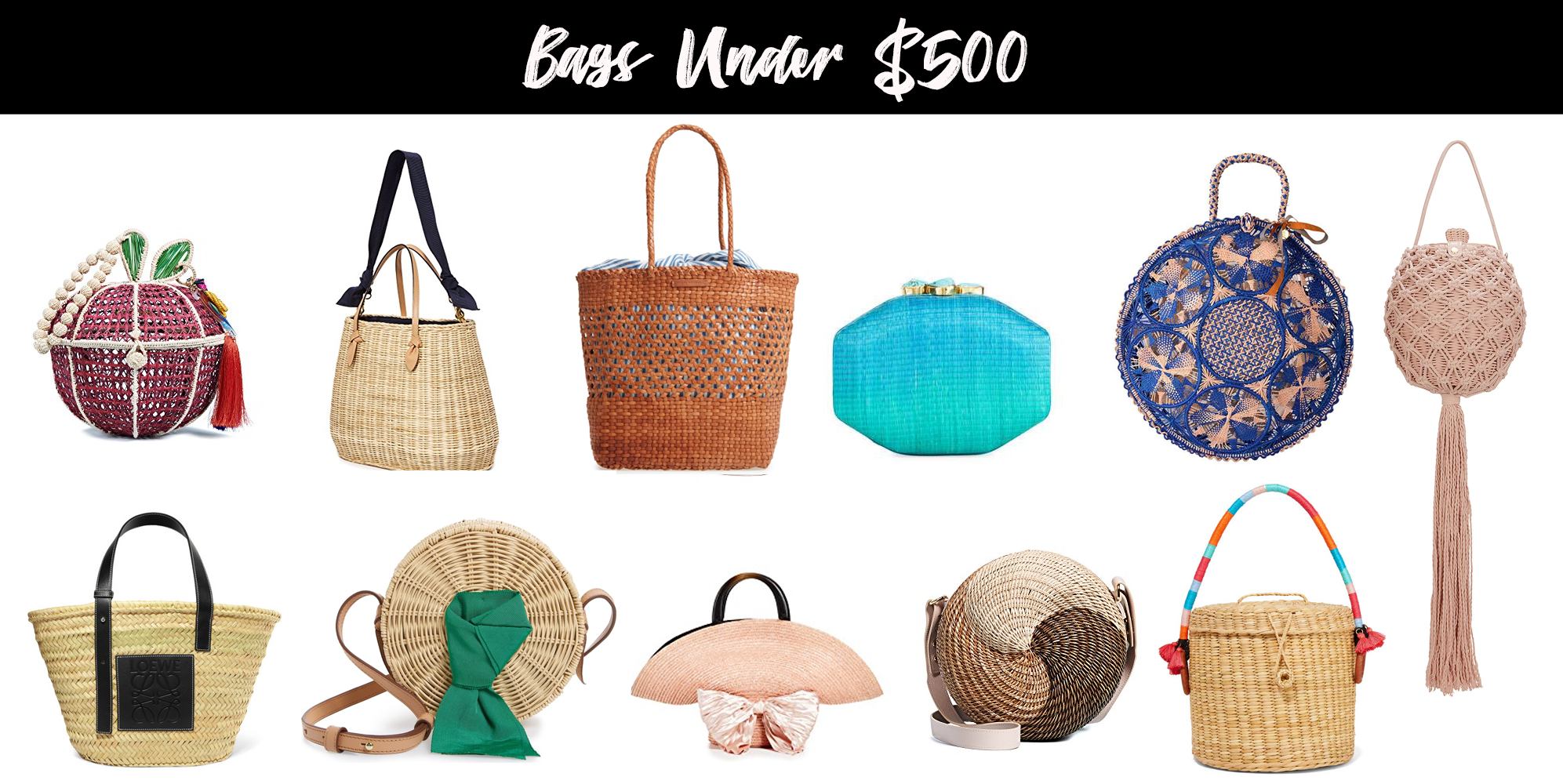 Summer Straw Bags Under $500 / Eugenia Kim Hat Bag