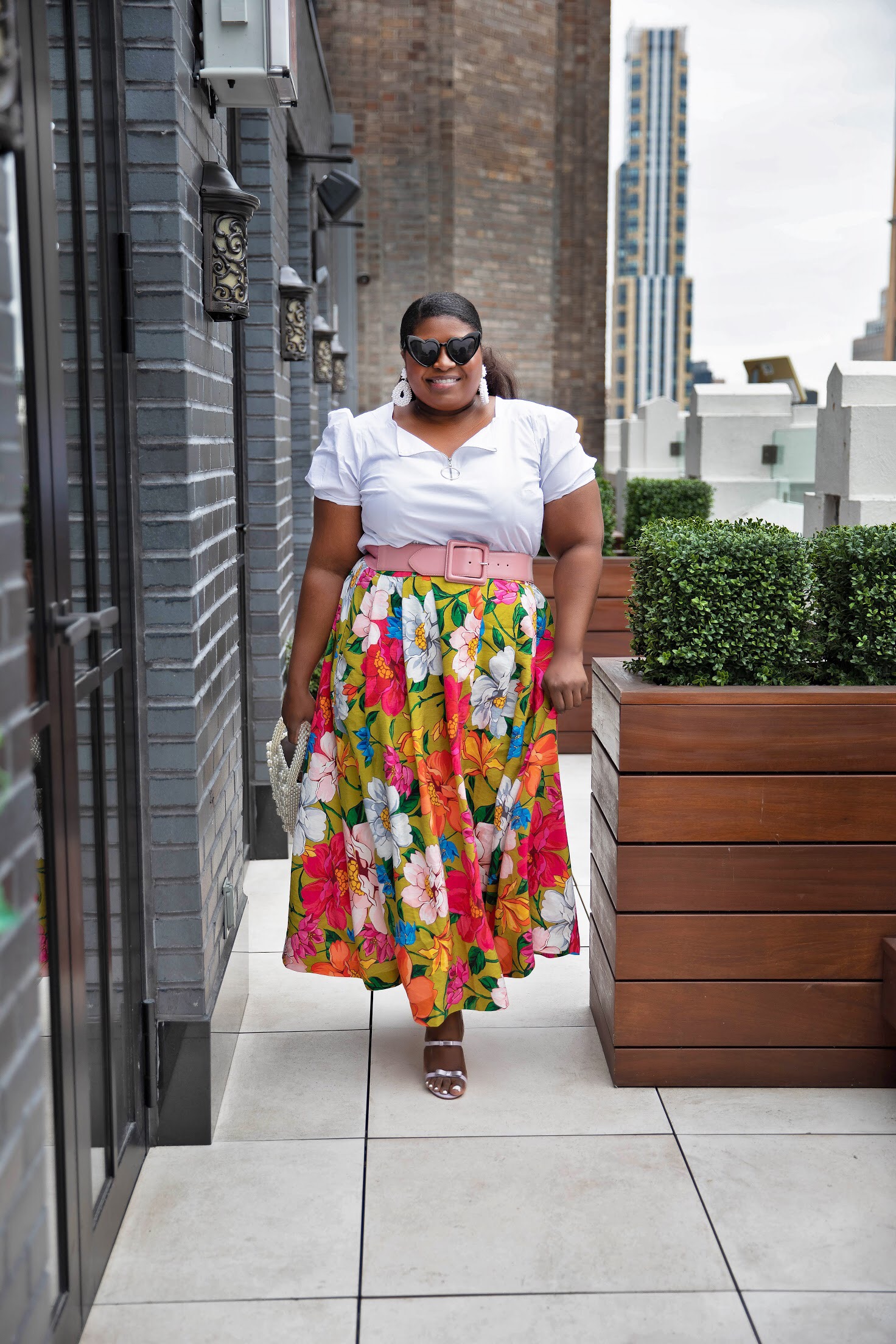 How to style Midi Skirt for spring