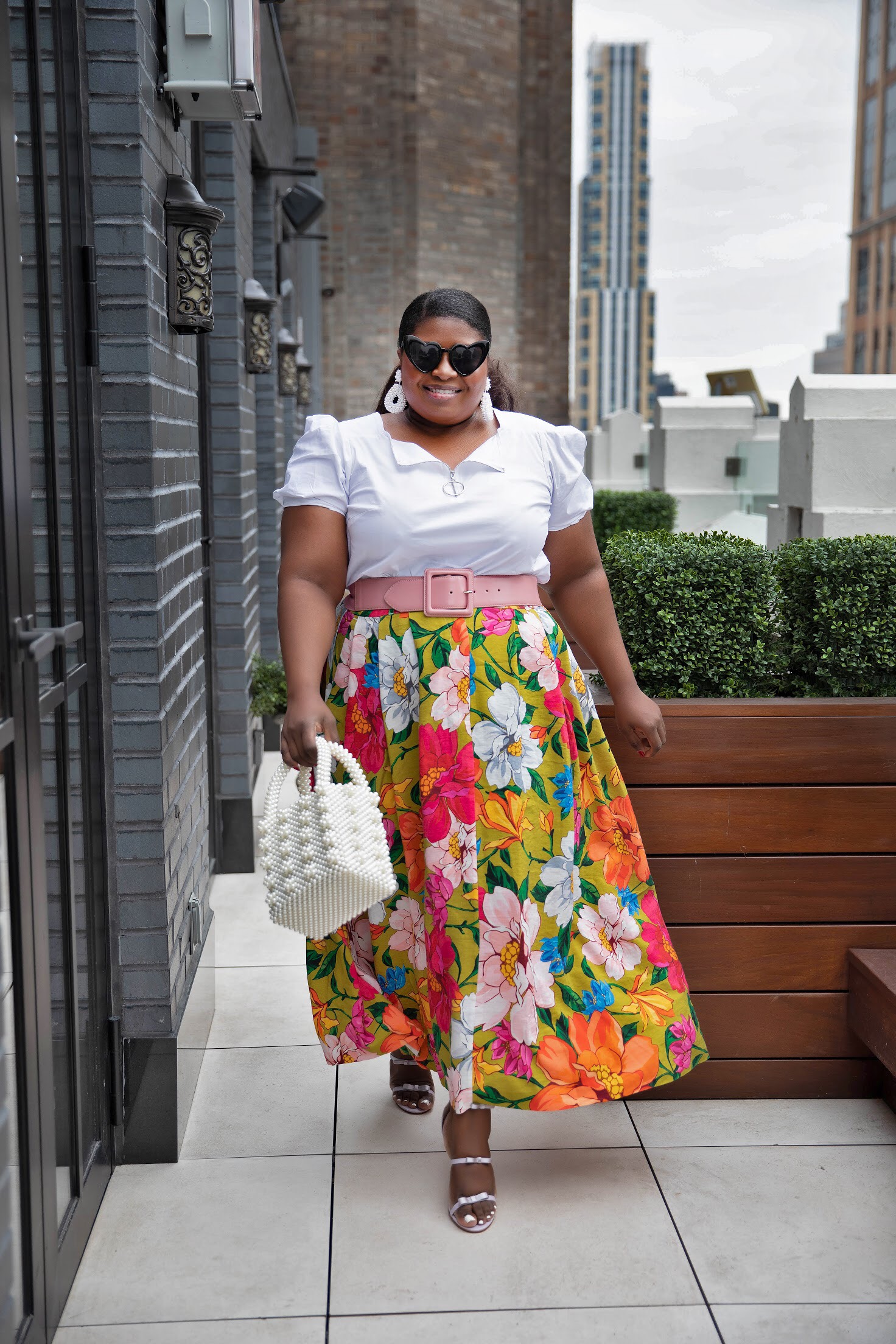 How to style Midi Skirt for spring