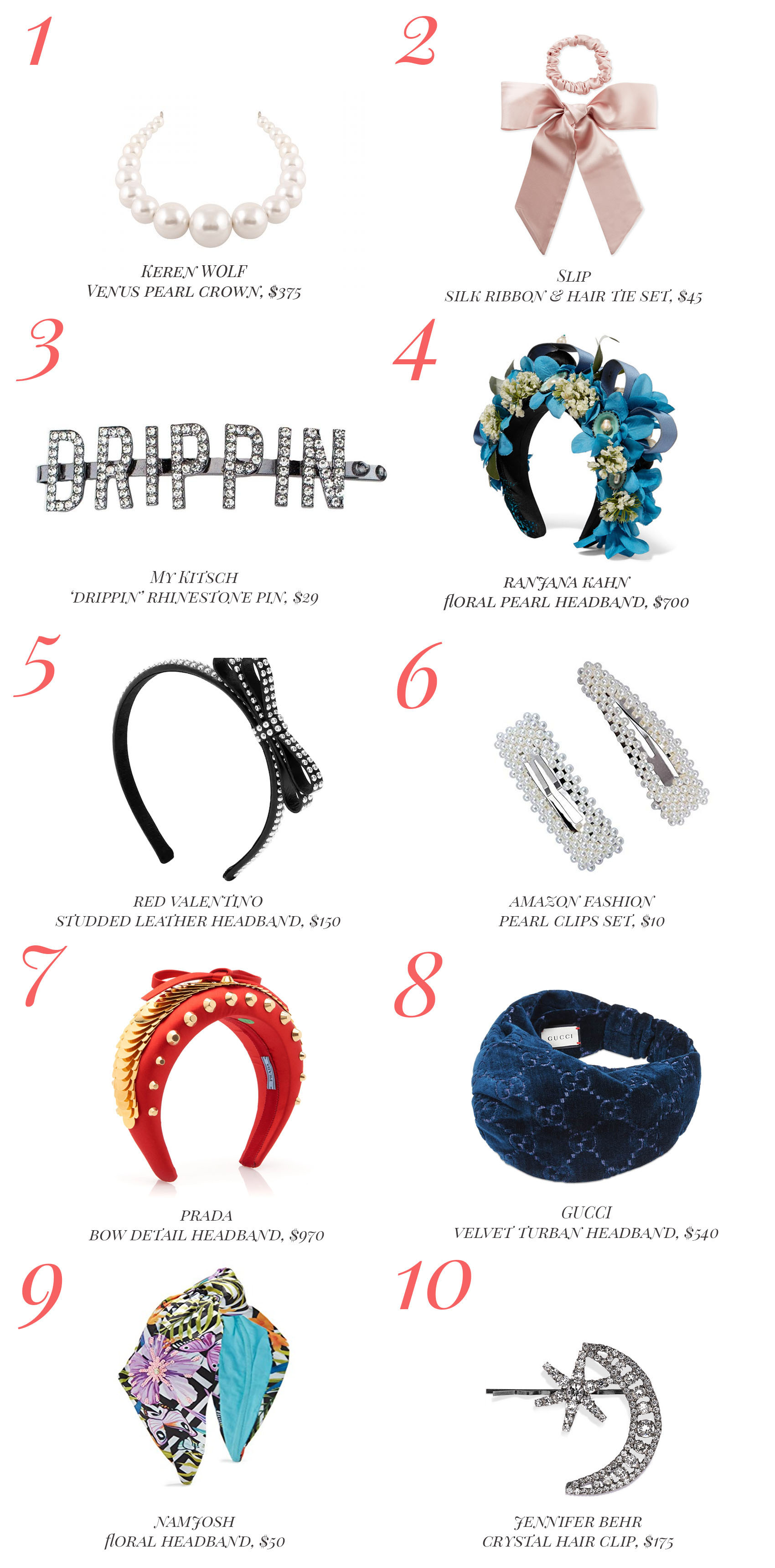 10 Hair Accessories to Wear This Spring