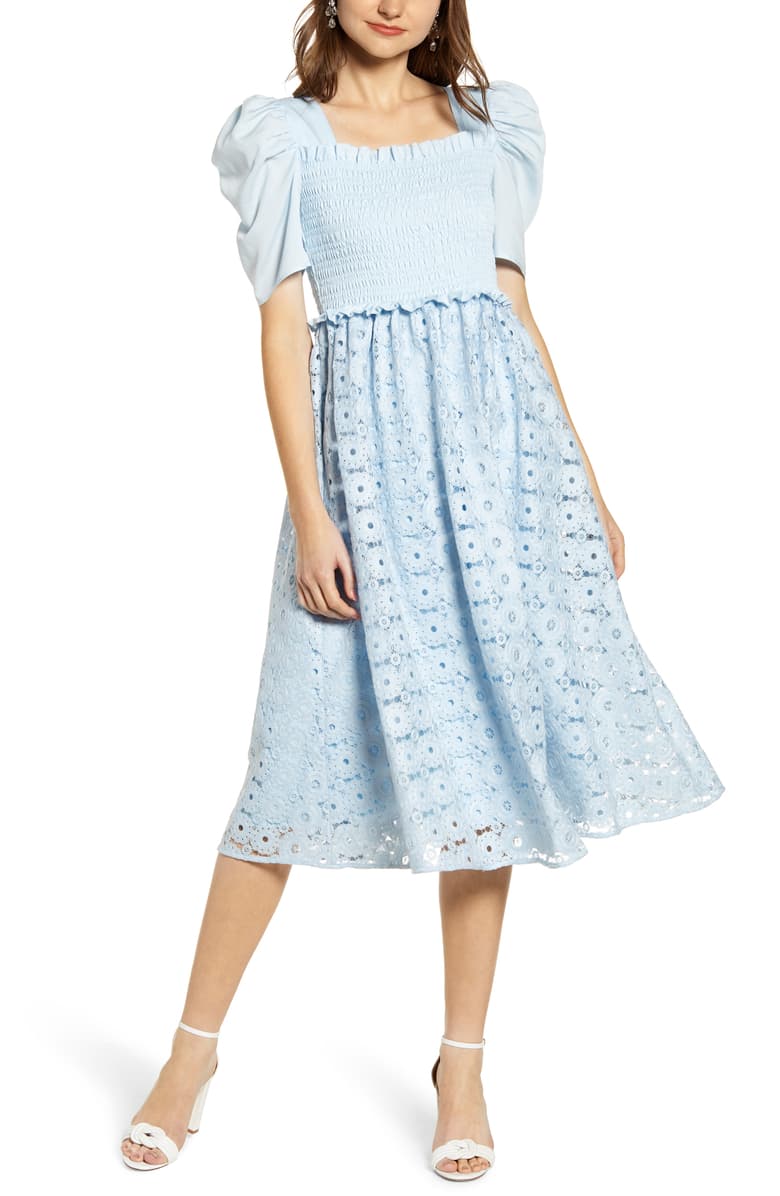 Rachel Parcell Smocked Waist A-Line Dress, $140
Sizes XXS - XXL