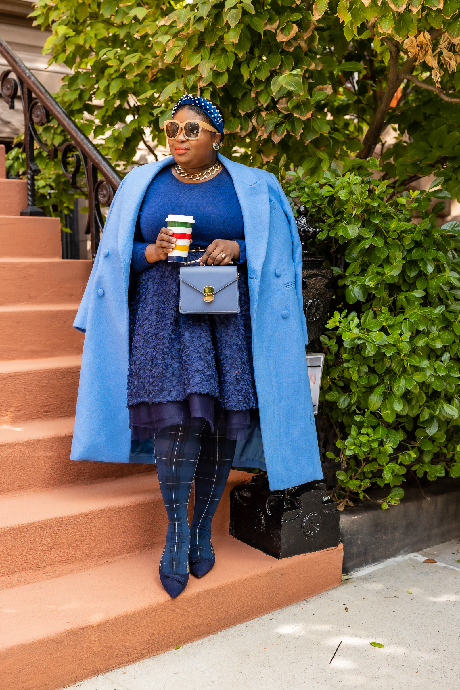 How to dress for Autumn in New York Fall Coat