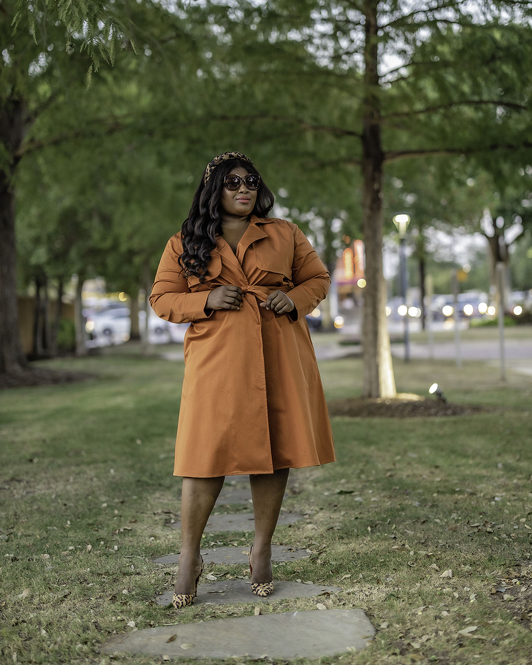 Grace Atwood x Amazon The drop Trench Coat