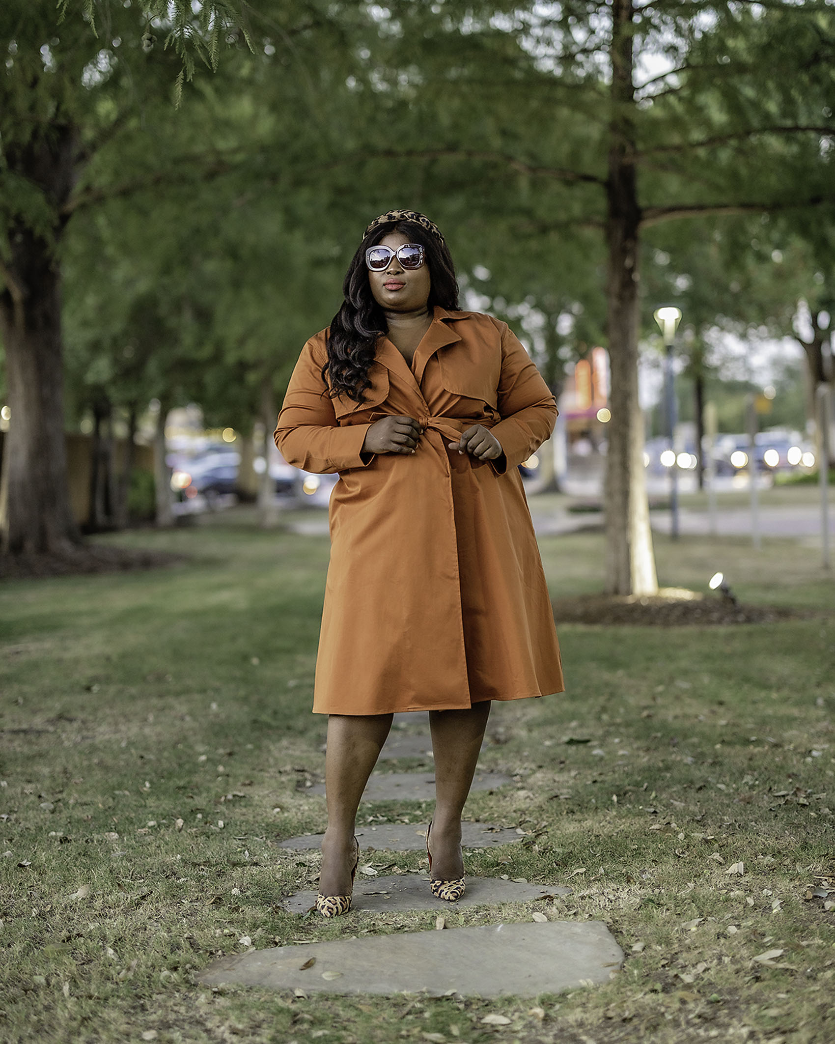 Grace Atwood x Amazon The drop Trench Coat