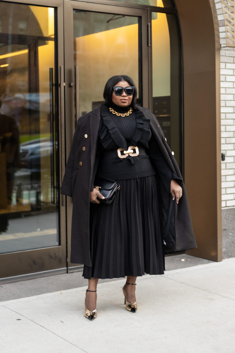 Power Dressing: Black & Gold